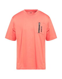 【送料無料】 ゲス メンズ パーカー・スウェット アウター Sweatshirt Salmon pink