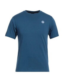 【送料無料】 ノースセール メンズ Tシャツ トップス T-shirt Slate blue