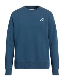 【送料無料】 オートリ― メンズ パーカー・スウェット アウター Sweatshirt Slate blue