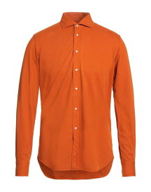【送料無料】 ザカス メンズ シャツ トップス Solid color shirt Rust