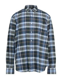 【送料無料】 アスペジ メンズ シャツ チェックシャツ トップス Checked shirt Dark green