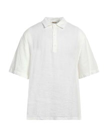 【送料無料】 バレナ メンズ シャツ リネンシャツ トップス Linen shirt White