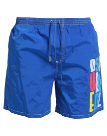 【送料無料】 ディースクエアード メンズ ハーフパンツ・ショーツ 水着 Swim shorts Blue