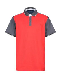 【送料無料】 トラサルディ メンズ ポロシャツ トップス Polo shirt Red