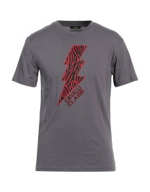 【送料無料】 カヴァリ クラス メンズ Tシャツ トップス T-shirt Dove grey