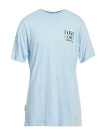 【送料無料】 ファミリーファースト メンズ Tシャツ トップス T-shirt Sky blue