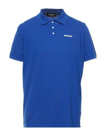 【送料無料】 ディースクエアード メンズ ポロシャツ トップス Polo shirt Blue