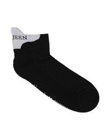 【送料無料】 アレキサンダー・マックイーン メンズ 靴下 アンダーウェア Short socks Black