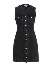 【送料無料】 トップショップ レディース ワンピース トップス Denim dress Black