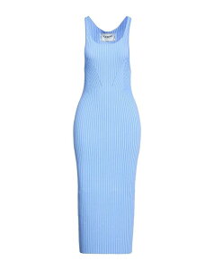 �A�C�X�o�[�O ���f�B�[�X �h���X �~�f�B�䃏���s�[�X ICEBERG �`���[�u�h���X Light Blue �u���[