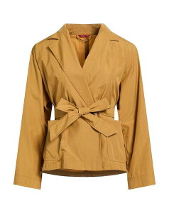�}�b�N�X�}�[�� ���f�B�[�X �A�E�^�[ �W���P�b�g/�u���]�� MAX MARA STUDIO �s�[�R�[�g���_�u���u���X�g Camel �L������