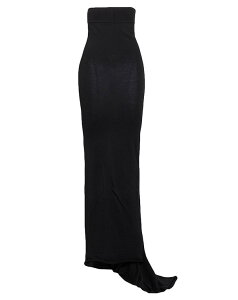 ���b�N�I�E�G���X ���f�B�[�X �{�g���X�J�[�g RICK OWENS �����O�X�J�[�g Black �u���b�N