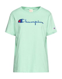 【送料無料】 チャンピオン レディース Tシャツ トップス T-shirt Light green