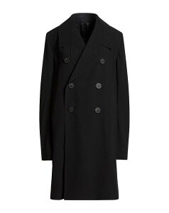���b�N�I�E�G���X ���f�B�[�X �A�E�^�[ �R�[�g RICK OWENS �s�[�R�[�g���_�u���u���X�g Black �u���b�N