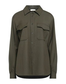 【送料無料】 パロッシュ レディース シャツ トップス Solid color shirts & blouses Military green