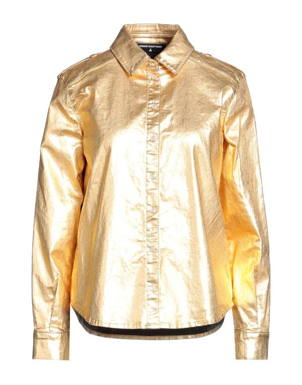  パトリツィア ペペ レディース シャツ デニムシャツ トップス Denim shirt Gold