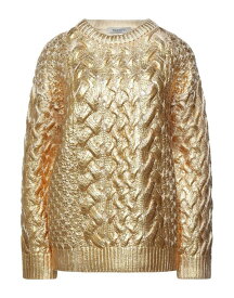 【送料無料】 ヴァレンティノ レディース ニット・セーター アウター Sweater Gold