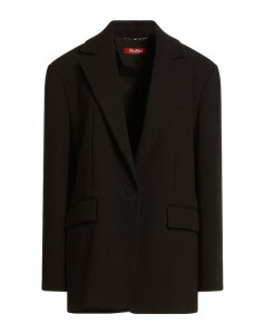 �}�b�N�X�}�[�� ���f�B�[�X �A�E�^�[ �W���P�b�g�E�u���]�� MAX MARA STUDIO �e�[���[�h�W���P�b�g Black �u���b�N
