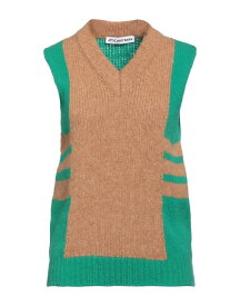 【送料無料】 アティックアンドバーン レディース ニット・セーター アウター Sleeveless sweater Green