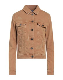 【送料無料】 ヤコブ コーエン レディース ジャケット・ブルゾン デニムジャケット アウター Denim jacket Camel