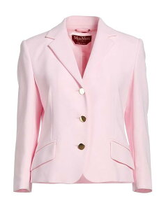 �}�b�N�X�}�[�� ���f�B�[�X �A�E�^�[ �W���P�b�g�E�u���]�� MAX MARA STUDIO �e�[���[�h�W���P�b�g Light Pink �s���N