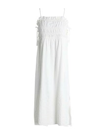 【送料無料】 トップショップ レディース ワンピース トップス Midi dress Ivory