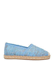 【送料無料】 レ シーラ レディース スリッポン・ローファー シューズ Espadrilles Sky blue