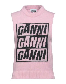 【送料無料】 ガニー レディース ニット・セーター アウター Sleeveless sweater Pink