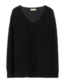 【送料無料】 モモニ レディース ニット・セーター アウター Sweater Black