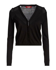 �}�b�N�X�}�[�� ���f�B�[�X �A�E�^�[ �J�[�f�B�K�� MAX MARA STUDIO �J�[�f�B�K�� Black �u���b�N