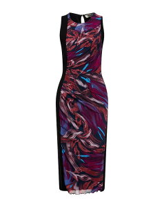 �_�C�A�� �t�H�� �t�@�X�e���o�[�O ���f�B�[�X �g�b�v�X �����s�[�X DIANE VON FURSTENBERG �`���[�u�h���X Mauve