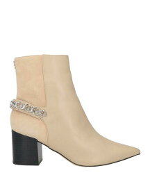 【送料無料】 ゲス レディース ブーツ・レインブーツ ブーティ シューズ Ankle boot Beige