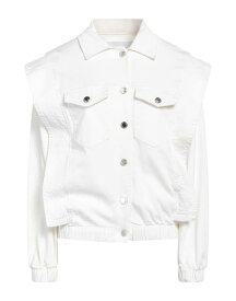 【送料無料】 シルビアンヒーチ レディース ジャケット・ブルゾン デニムジャケット アウター Denim jacket White