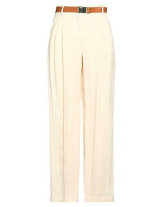 �}�b�N�X�}�[�� ���f�B�[�X �{�g���X �J�W���A���p���c MAX MARA STUDIO ���C�h�p���c Beige �x�[�W��