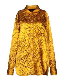 【送料無料】 シエス・マルジャン レディース シャツ トップス Solid color shirts & blouses Ocher