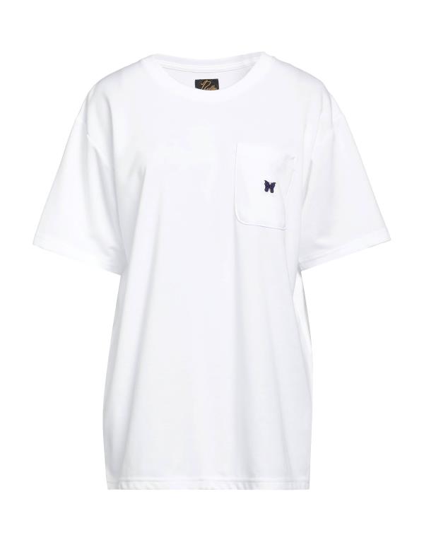 【送料無料】 ニードルズ レディース Tシャツ トップス T-shirt White ReVida 