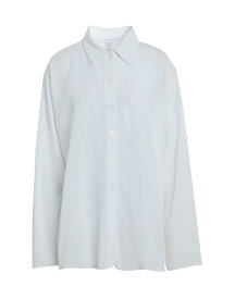 【送料無料】 トップショップ レディース シャツ トップス Solid color shirts & blouses Ivory