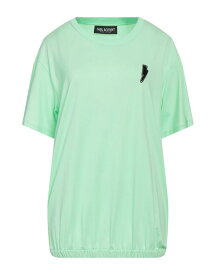 【送料無料】 ニールバレット レディース Tシャツ トップス T-shirt Acid green