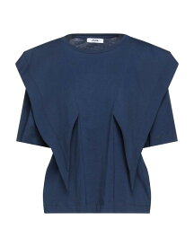 【送料無料】 ジジル レディース Tシャツ トップス T-shirt Midnight blue