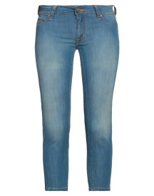 【送料無料】 ヤコブ コーエン レディース デニムパンツ ボトムス Cropped jeans Blue