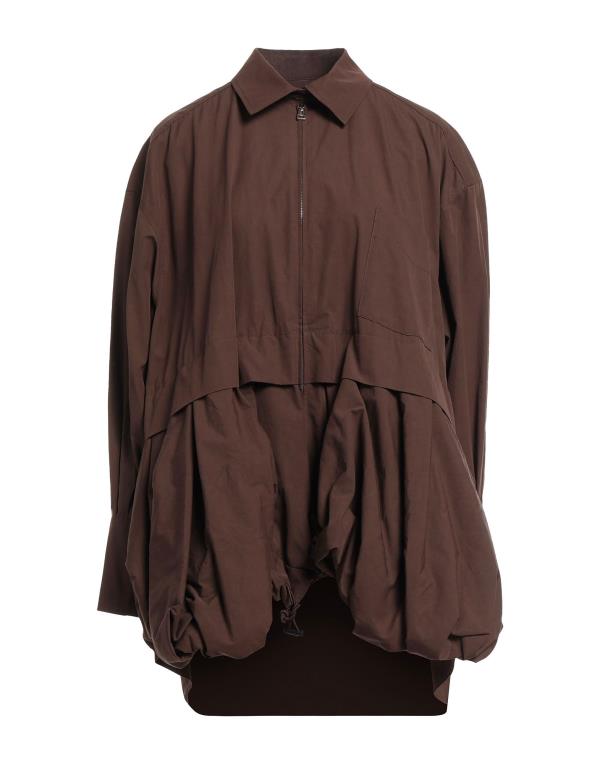  ジャクエムス レディース シャツ トップス Solid color shirts  blouses Brown