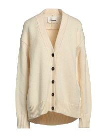 【送料無料】 ジル・サンダー レディース カーディガン アウター Cardigan Ivory