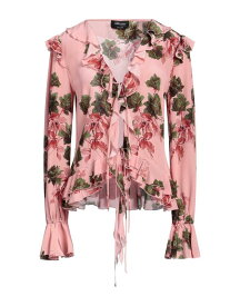 【送料無料】 ブルマリン レディース シャツ トップス Floral shirts & blouses Pink