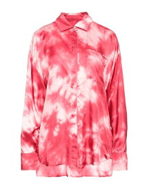 【送料無料】 エムエスジイエム レディース シャツ トップス Patterned shirts & blouses Fuchsia
