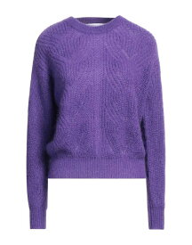 【送料無料】 ヤコブ コーエン レディース ニット・セーター アウター Sweater Purple