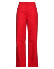 【送料無料】 ラフ・シモンズ レディース カジュアルパンツ ボトムス Casual pants Red