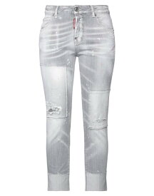 【送料無料】 ディースクエアード レディース デニムパンツ ジーンズ ボトムス Denim pants Grey