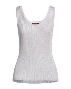 �}�b�N�X�}�[�� ���f�B�[�X �g�b�v�X �V���c MAX MARA STUDIO �^���N�g�b�v Silver �V���o�[