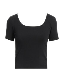 【送料無料】 チャンピオン レディース Tシャツ トップス T-shirt Black