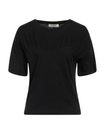 【送料無料】 コンタット レディース Tシャツ トップス T-shirt Black